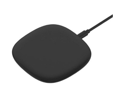 Photo 1 of Just Wireless 10W Qi Wireless Charging Pad with 4' TPU Charging Cable - Black