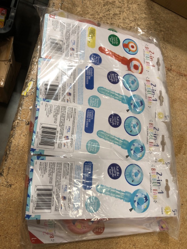 Photo 1 of 27 PACK**2 IN 1 BUBBLE FAN 