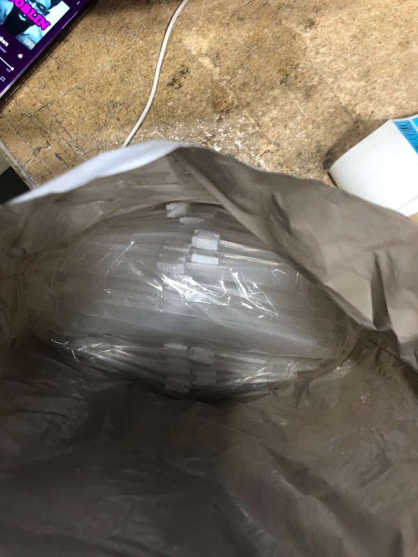 Photo 1 of [6"X9" Inches 100 pk] Heavy Weight Storage Freezer Slider Bags 6"X9" Storage Quality Bags for Home Office Food Clothing Packaging Shipping & All Purpose Needs 100 Ct 3 Mil Thick

