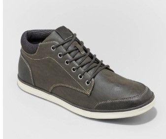 Photo 1 of Goodfellow & Co Men's Clay Mid Top Sneakers Charcoal Size 7 