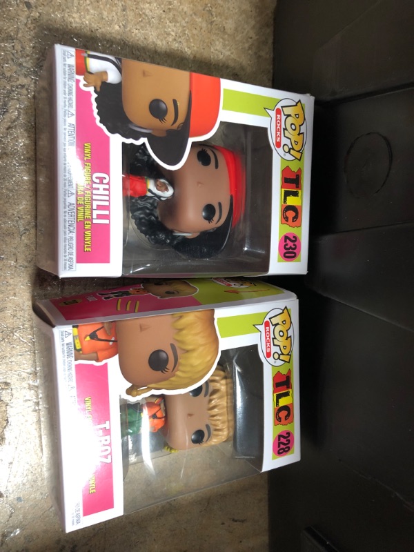 Photo 1 of Bundle of 2 Funko POP! Rocks: TLC - Chilli and T-Boz 