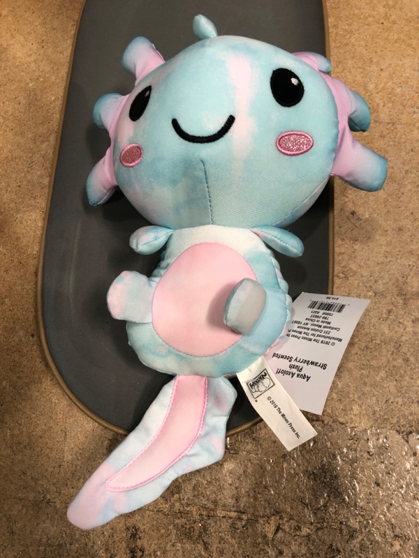 Photo 2 of 2 Scoops Axolotl Shaped Plush Strawberry Scented
