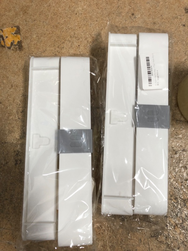 Photo 1 of 2 Pcs Wall Mounted Shoes Racks,Hanging Shoe Organizers,Shoe Holder For Door And Bathroom And Kitchen , And Hooks For Bathroom & Kitchen ,Give Away 2 Types Of Hooks (White- A) 2 pack