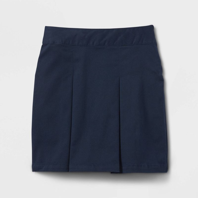 Photo 1 of 2x Girls' Pleated Twill Uniform Skorts - Cat  Jack*
