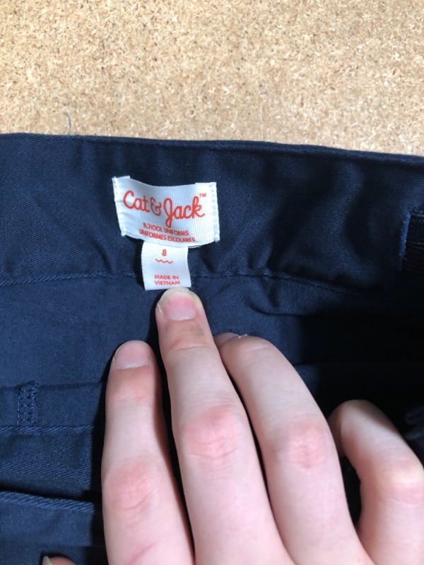 Photo 1 of 2x Girls' Pleated Twill Uniform Skorts - Cat  Jack*
