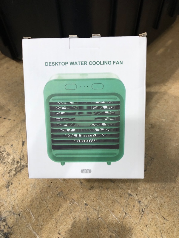 Photo 1 of DESKTOP WATER COOLING FAN GREEN 