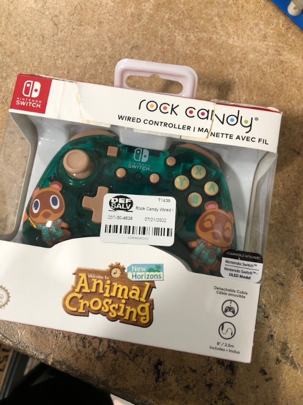 Photo 2 of Rock Candy Wired Gaming Controller for Nintendo Switch - Animal Crossing