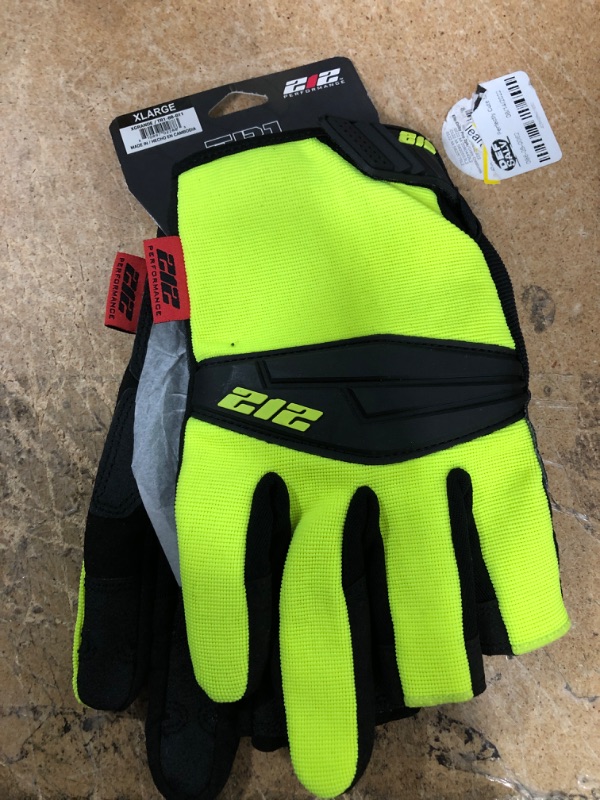 Photo 2 of 212 Performance Gloves TR1-88-011 Gloves, X-Large, Super Hi-Vis
