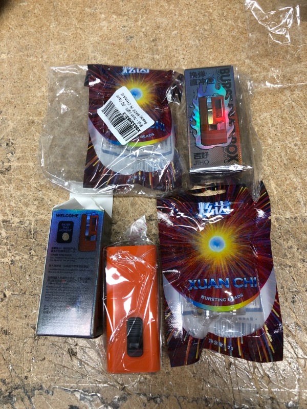 Photo 3 of **DIFFERENT COLORS**
2 Torch Lighters Triple Jet Flame Butane Lighter, Pocket Lighter ? Refillable Windproof Lighter (Butane Gas Not Included) (Navy Blue& 200 Flavor Beads)
