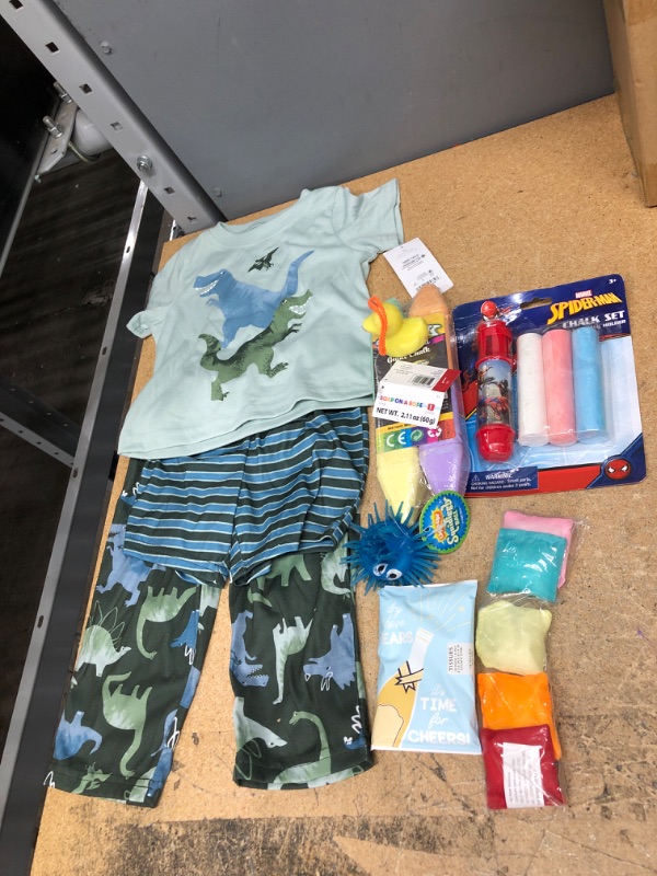 Photo 2 of boys 3t bundle: pajama set, chalk , soap on a rope