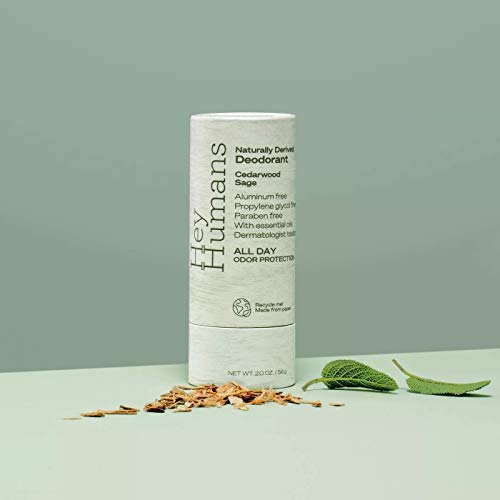 Photo 1 of **2 pack**
Hey Humans Naturally Derived Aluminum Free Deodorant - Cedarwood Sage - 2.0 Oz.
