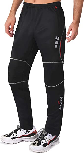 Photo 1 of 4ucycling Mens Fleeced Windproof Winter Cycling Pants for Biking,Skiing,Running Outdoor Sports .3xl