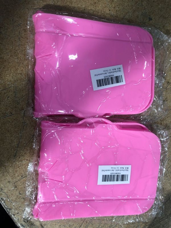 Photo 1 of 2- Kitchen Sink Splash Guard, Silicone Faucet Handle Drip Catcher Tray, Faucet Absorbent Mat, Sink Protectors for Kitchen Sink, Bathroom Faucet Water Catcher Mat, Kitchen Sink Accessories?Pink?
