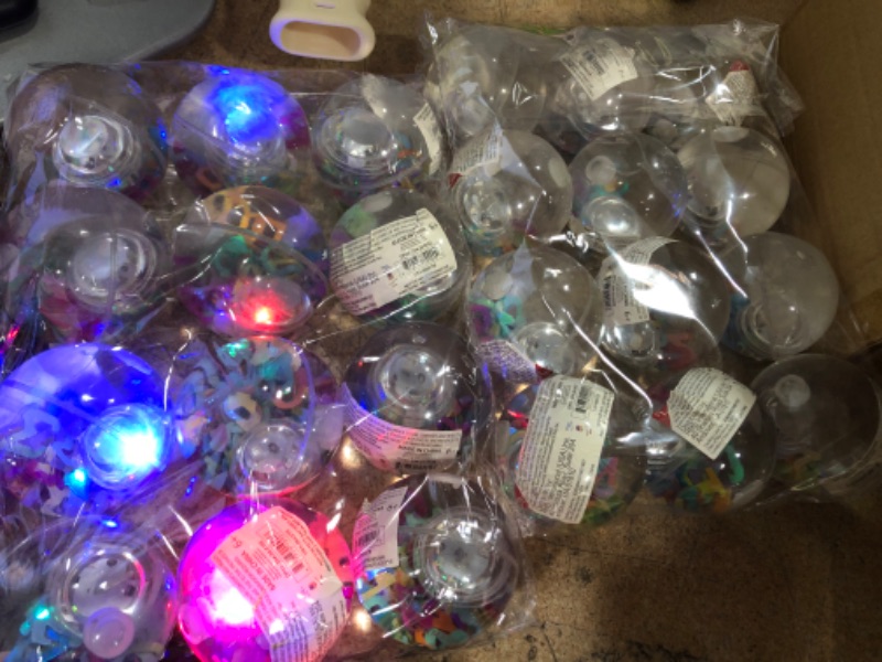 Photo 1 of 24 light up bouncy balls 