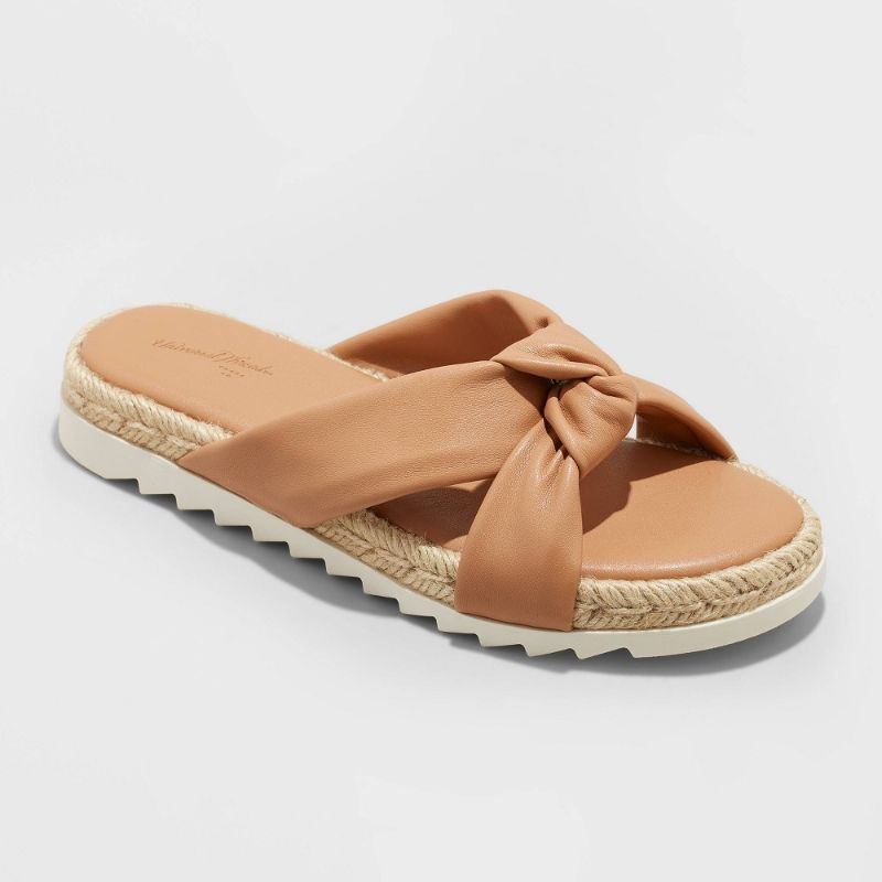 Photo 1 of SIZE 6.5 ----Women's Dena Knotted Espadrille Sandals - Universal Thread™

