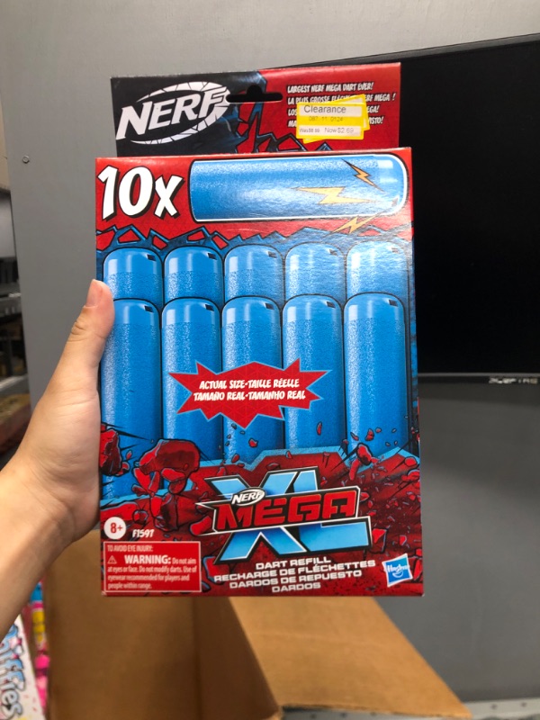 Photo 3 of CLOSEOUT! Nerf Mega XL 10-Dart Blaster Refill