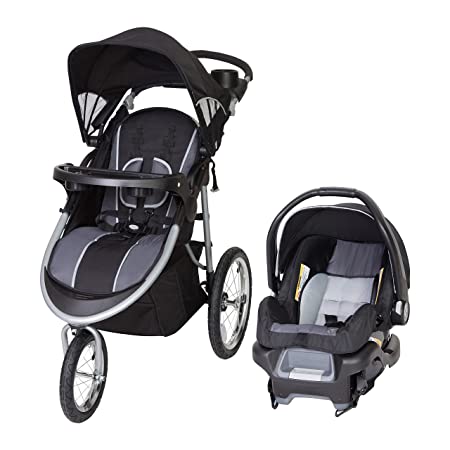 Photo 1 of Baby Trend Pathway 35 Jogger Travel System, Optic Grey
