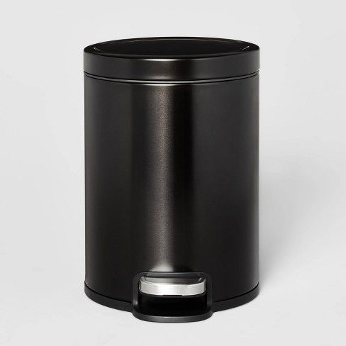 Photo 1 of 5L Round Step Trash Can - Brightroom™