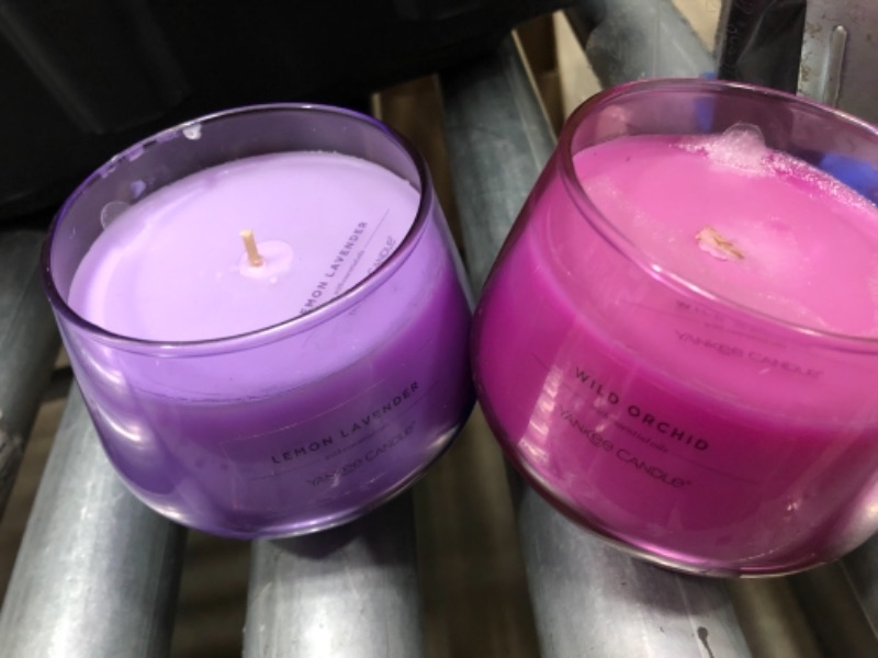 Photo 2 of 10oz 1-Wick Studio Collection Glass Candle Lemon Lavender - Yankee Candle 2 PC