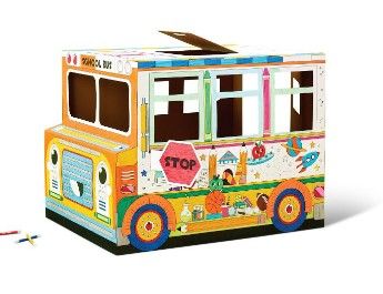 Photo 1 of Color-Your-Own School Bus Kit