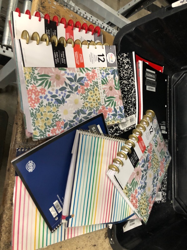 Photo 1 of MIXED BUNDLE OF NOTE BOOKS AND DAILY PLANNERS
