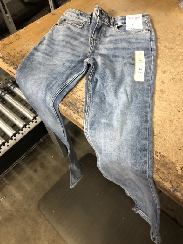 Photo 1 of Boys' Stretch Skinny Fit Jeans - Cat & Jack™ SIZE 14
