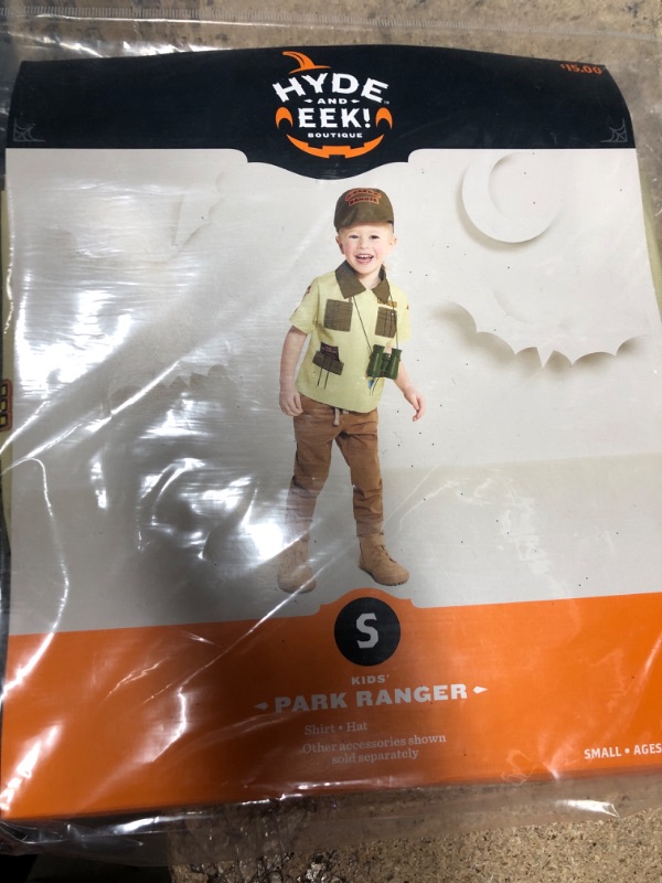 Photo 1 of BOYS HALLOWEEN COSTUME SIZE SMALL PARK RANGER