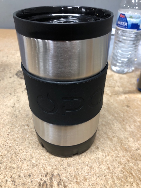 Photo 1 of Opard Iced Coffee Maker, Instant 14oz Patented Cold Brew Coffee Maker Cool Down in Minutes, Anti-crack Drink Chiller Reusable for Coffee, Juice, Wine, Spirits, Alcohol Silver