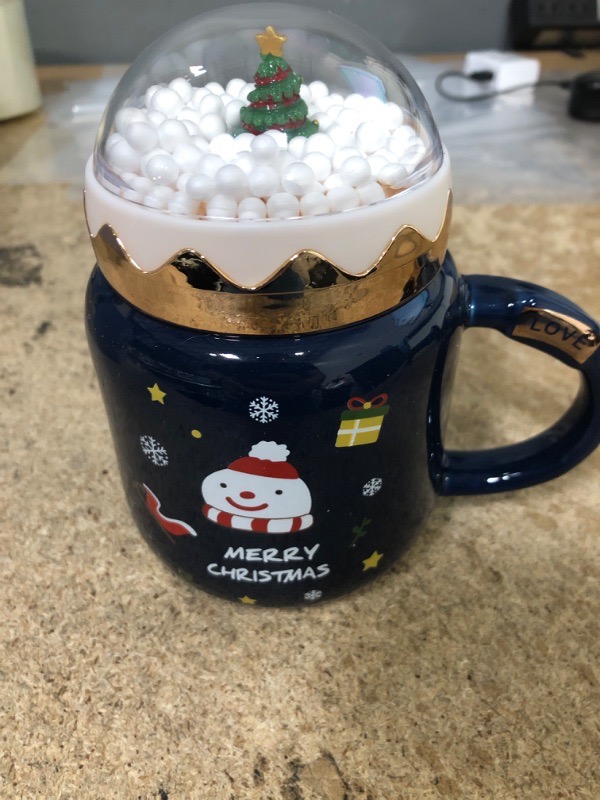 Photo 1 of 3 ITEM Christmas Tree Santa Snow Globe Mug BUNDLE