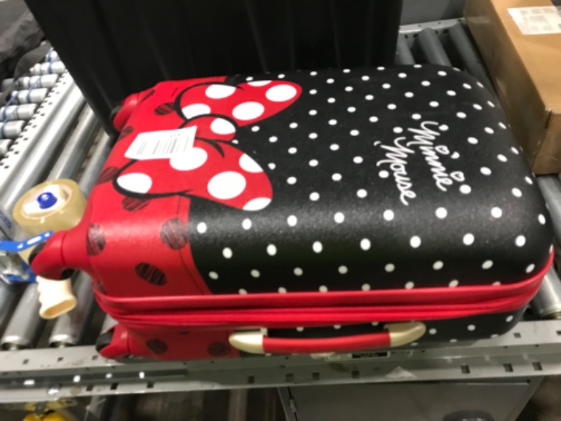 Photo 2 of American Tourister Disney Minnie Mouse Red Bow 21" Hardside Spinner Suitcase