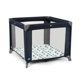 Photo 1 of Chicco Tot Quad Portable Square Lightweight Machine Washable Square Playpen/Playard, Confetti (Blue)
