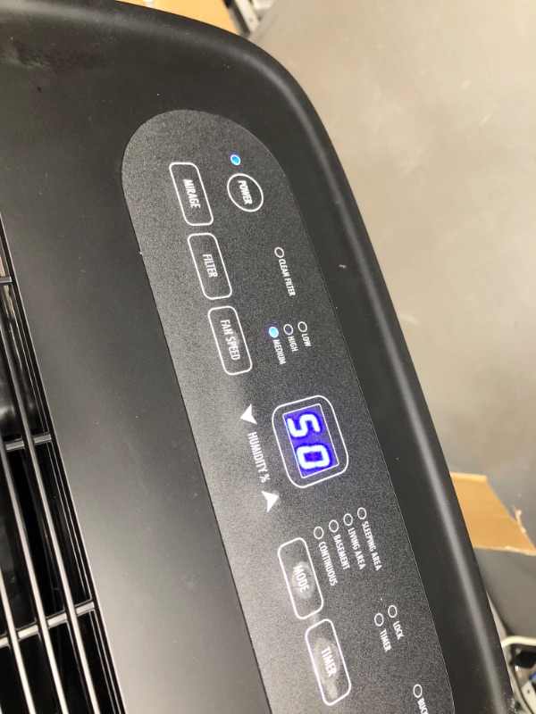 Photo 1 of 50-Pint Energy Star Dehumidifier for Basement - 4500 Sq. Ft. Quiet Dehumidifier for Large Capacity Room Home Bathroom Basements - Auto Continuous Drain Remove Moisture