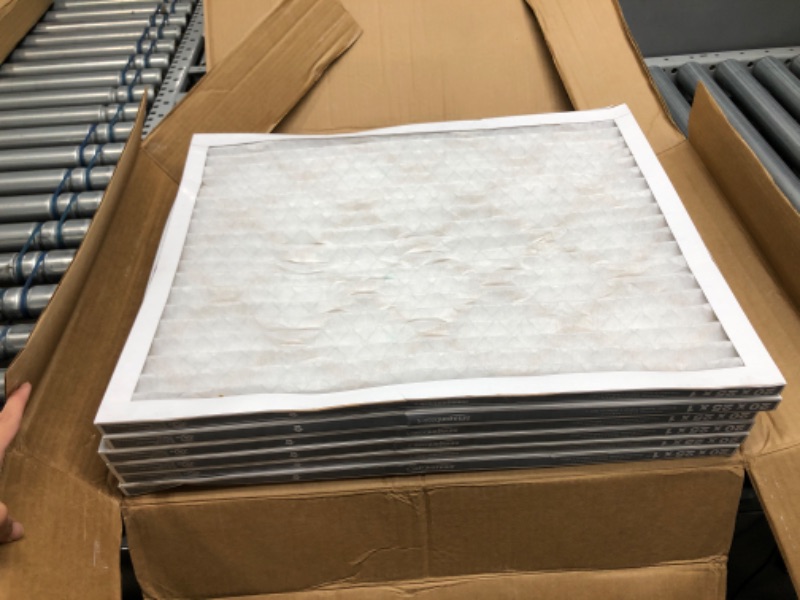 Photo 2 of Amazon Basics Merv 8 AC Furnace Air Filter - 20'' x 25'' x 1''