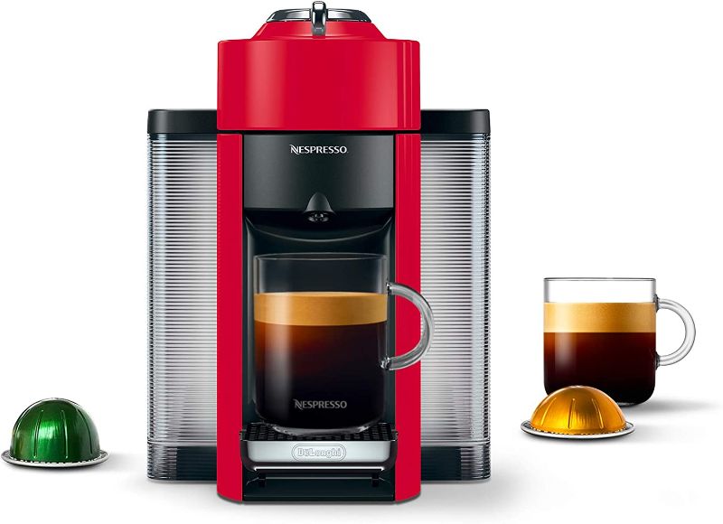 Photo 1 of Nespresso Vertuo Coffee and Espresso Machine by De'Longhi, Shiny Red
