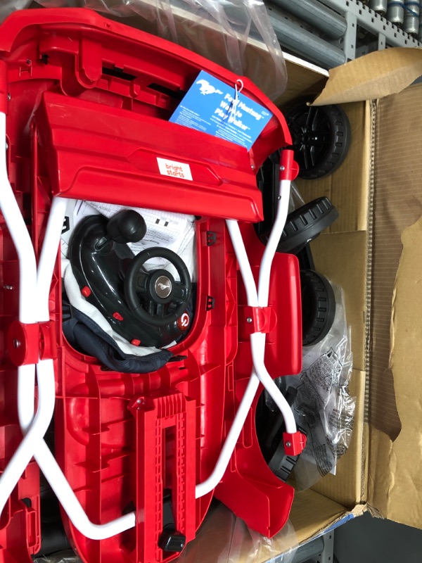 Photo 1 of Bright Starts 4 Ways to Play Walker Ford Mustang  Red