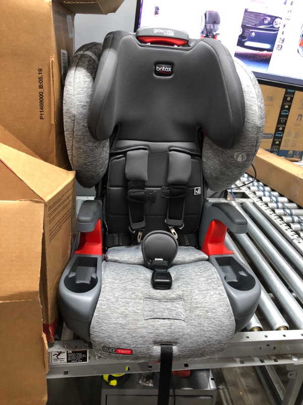 Photo 2 of Britax Grow with You ClickTight Harness-2-Booster Car Seat, Asher
