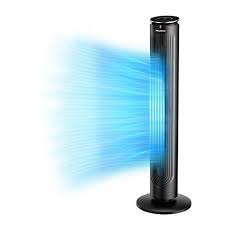 Photo 1 of PELONIS 42’’ Oscillating Tower Fan with Aromatherapy Diffuser, Remote Control, 5 Speed Settings with 3 Modes LED Display for Bedroom Home Office Use, Black
