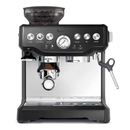 Photo 1 of Breville the Barista Express Espresso Machine in Black.
