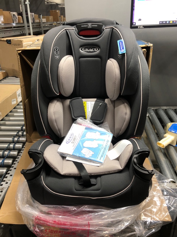 Photo 2 of Graco Slimfit 3 in 1 Car Seat | Slim & Comfy Design Saves Space in Your Back Seat, Redmond 21.5 x 19.9 x 25.5 inches

