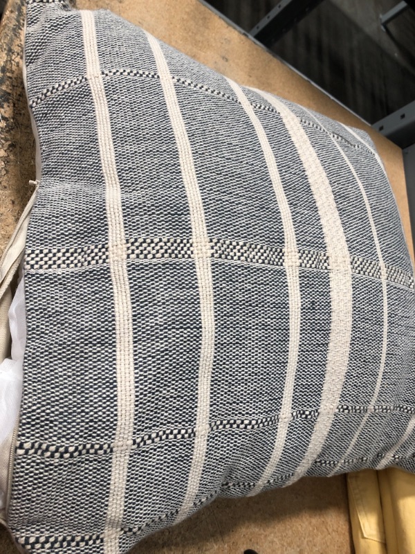 Photo 2 of Woven Striped Throw Pillow - Threshold™ designed with Studio McGee

