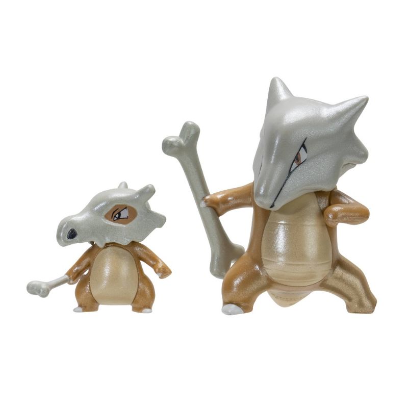 Photo 1 of 2 PACK - The Pokemon Company International Pokemon Select Evolution Action Figure 2-Pack - Cubone, Marowak (GameStop)
