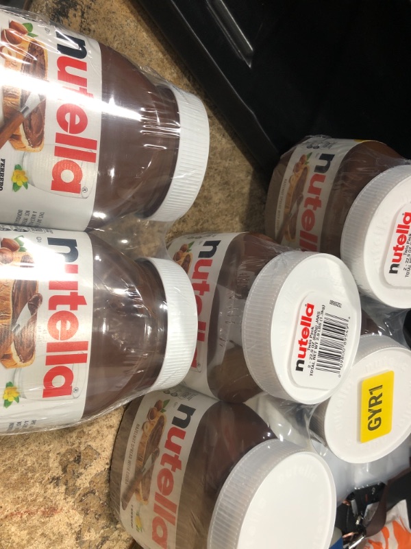 Photo 3 of 3 PACK - BB:03/27/2023 - Nutella Chocolate Hazelnut Spread, Perfect Topping for Pancakes, 22.9 oz Jar (Pack of 2)
