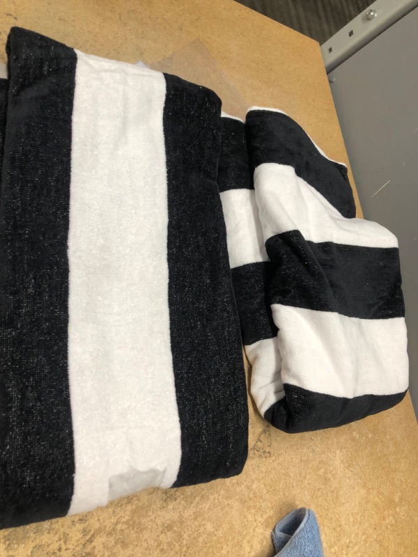 Photo 1 of Reversible Cabana Striped Beach Towel - Sun Squad™
2 pack 

