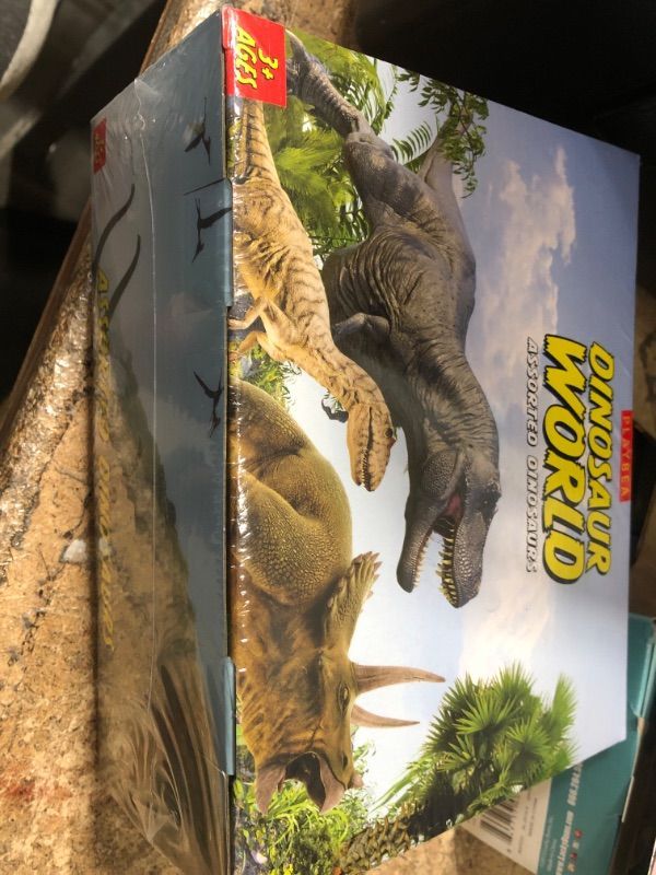 Photo 2 of Dinosaur Toys for Kids Toys - 9 Realistic Dinosaurs Figures with Activity Play Mat & Trees | Kids Dinosaur Toys | Dinosaur Toy | Dinosaur Toys for Kids 3-5 5-7 | Dino Toys Kid Toys | Toddler Boy Toys
