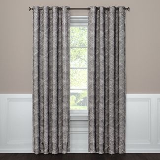 Photo 1 of 1pc Blackout Modern Stroke Window Curtain Panel - Project 62™
Size
50"W x 95"L
