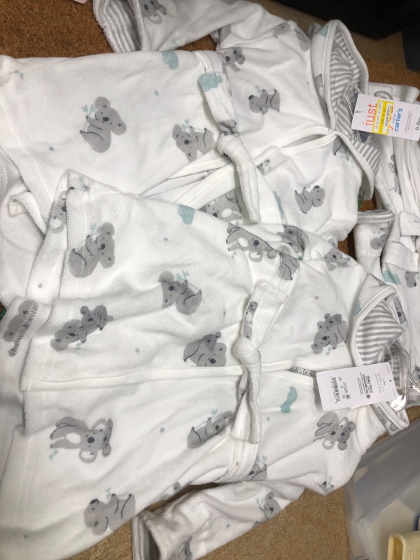 Photo 3 of Baby Koala Bath Robe - Just One You® Made by Carter's White/Gray
0-9M