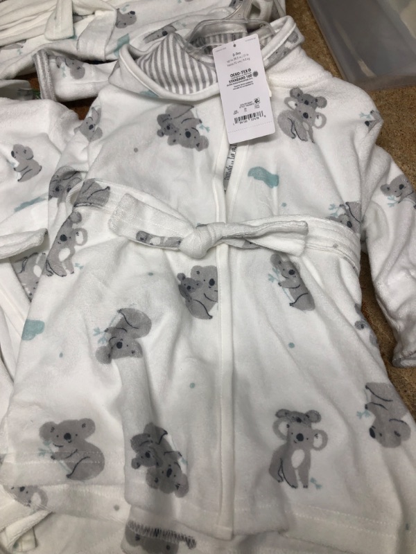 Photo 5 of Baby Koala Bath Robe - Just One You® Made by Carter's White/Gray
0-9M