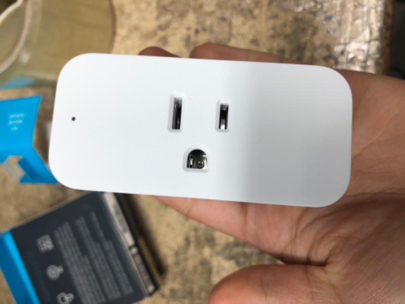 Photo 2 of Amazon Smart Plug, works with Alexa - White
