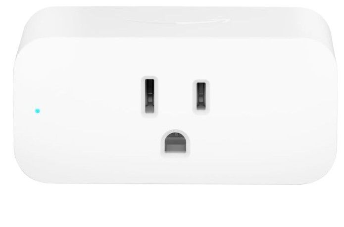 Photo 1 of Amazon Smart Plug, works with Alexa - White
