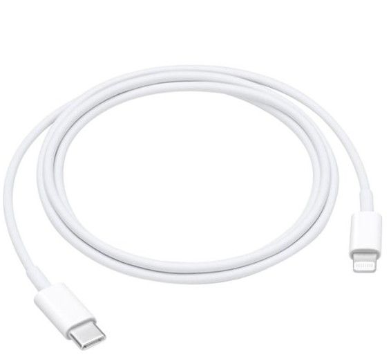 Photo 1 of Apple - 3.3' USB Type C-to-Lightning Charging Cable - White
